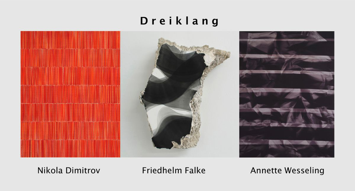 Galerie Fetzer zeigt Arbeiten von: Nikola Dimitrov, Friedhelm Falke und Annette Wesseling